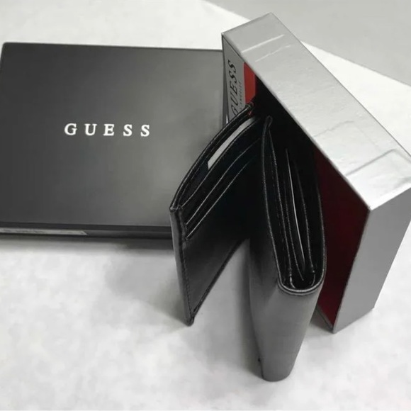 Guess Bags Guess Black Bifold Security Wallet With Valet Rfid Poshmark